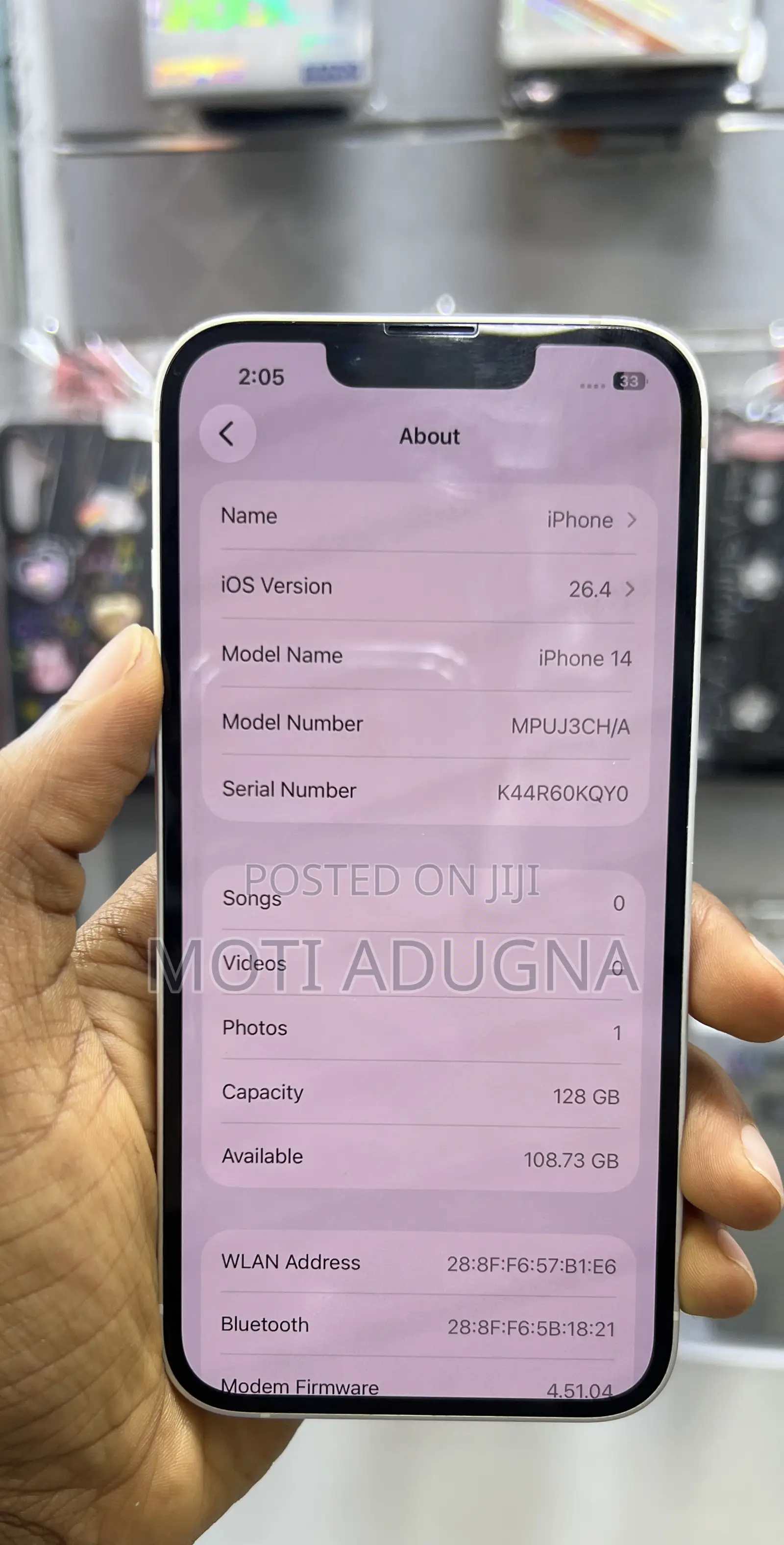 Apple iPhone 14 128 GB White