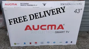 Aucma 43" New 2025 Smart Tv