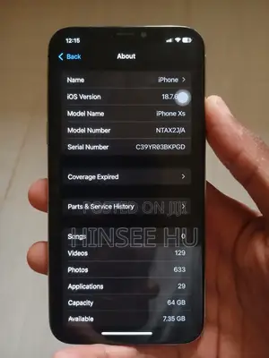 Apple iPhone XS 64 GB White