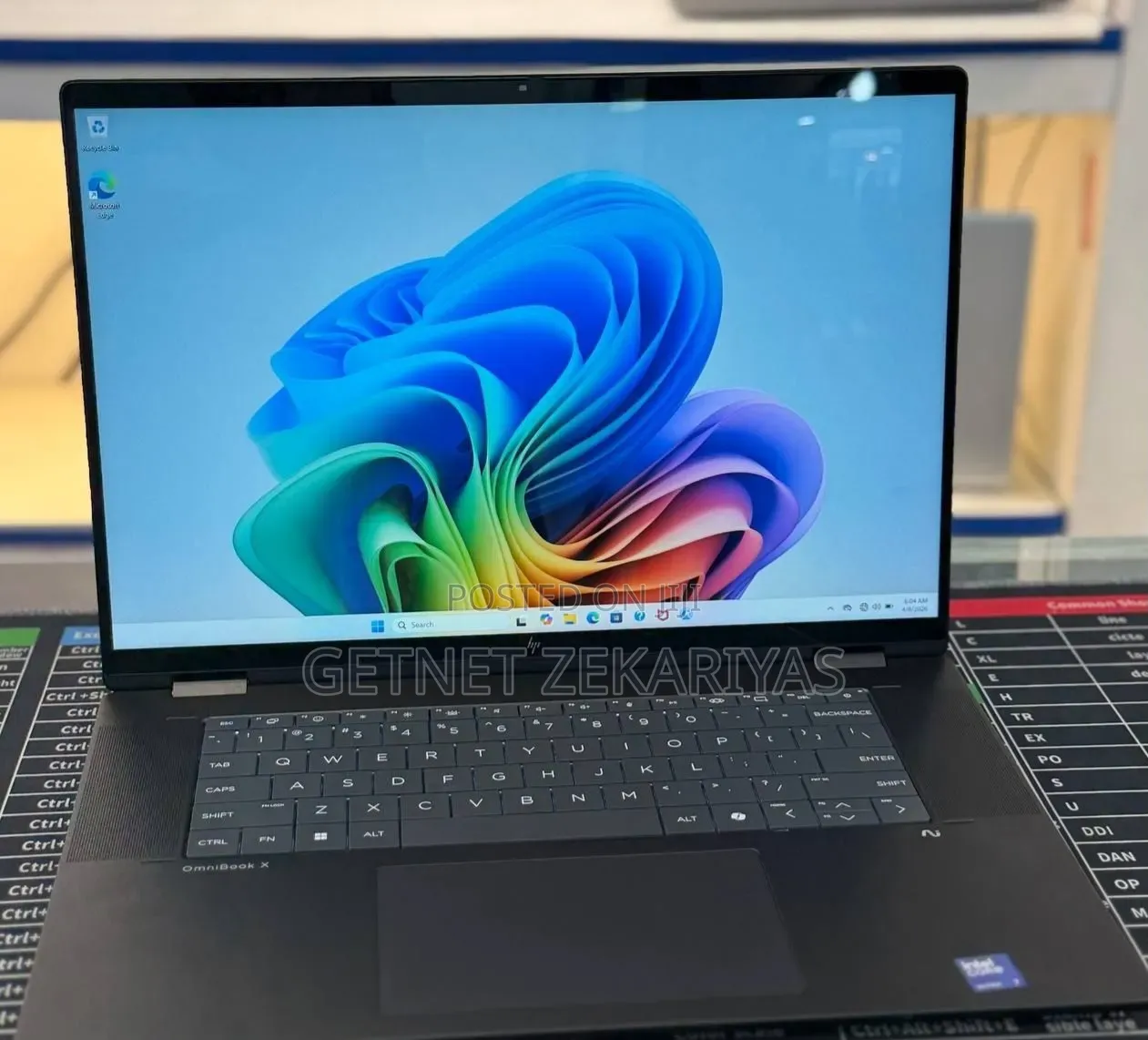 New Laptop HP OmniBook X Flip 16" 16GB Intel Core Ultra 7 SSD 1T