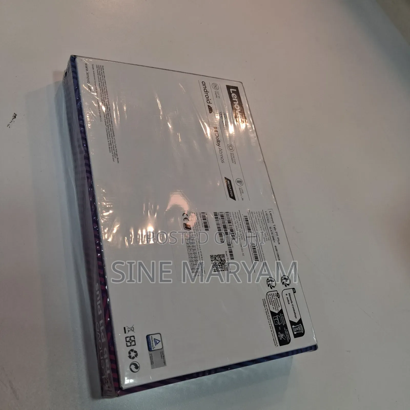 New Lenovo Tab P11 128 GB Black