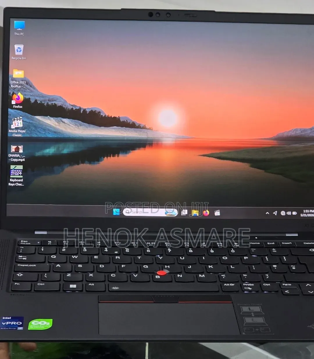 New Laptop Lenovo ThinkPad X1 Carbon 16GB Intel Core i7 SSD 512GB