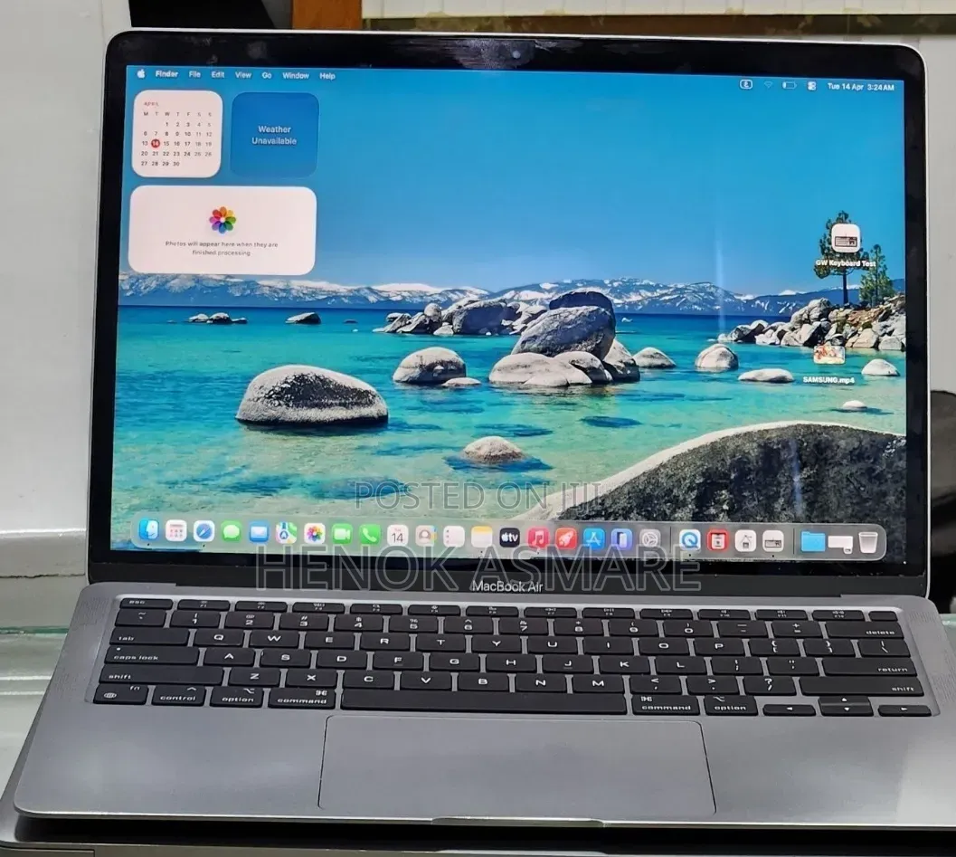 New Laptop Apple MacBook Air 2020 M1 8GB Apple M1 SSD 256GB