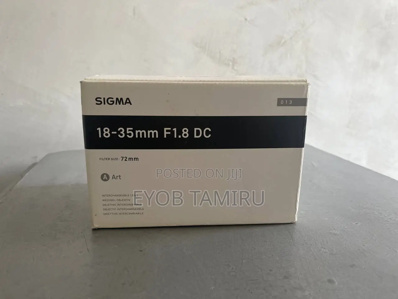 Sigma 18-35mm F1.8 Lens