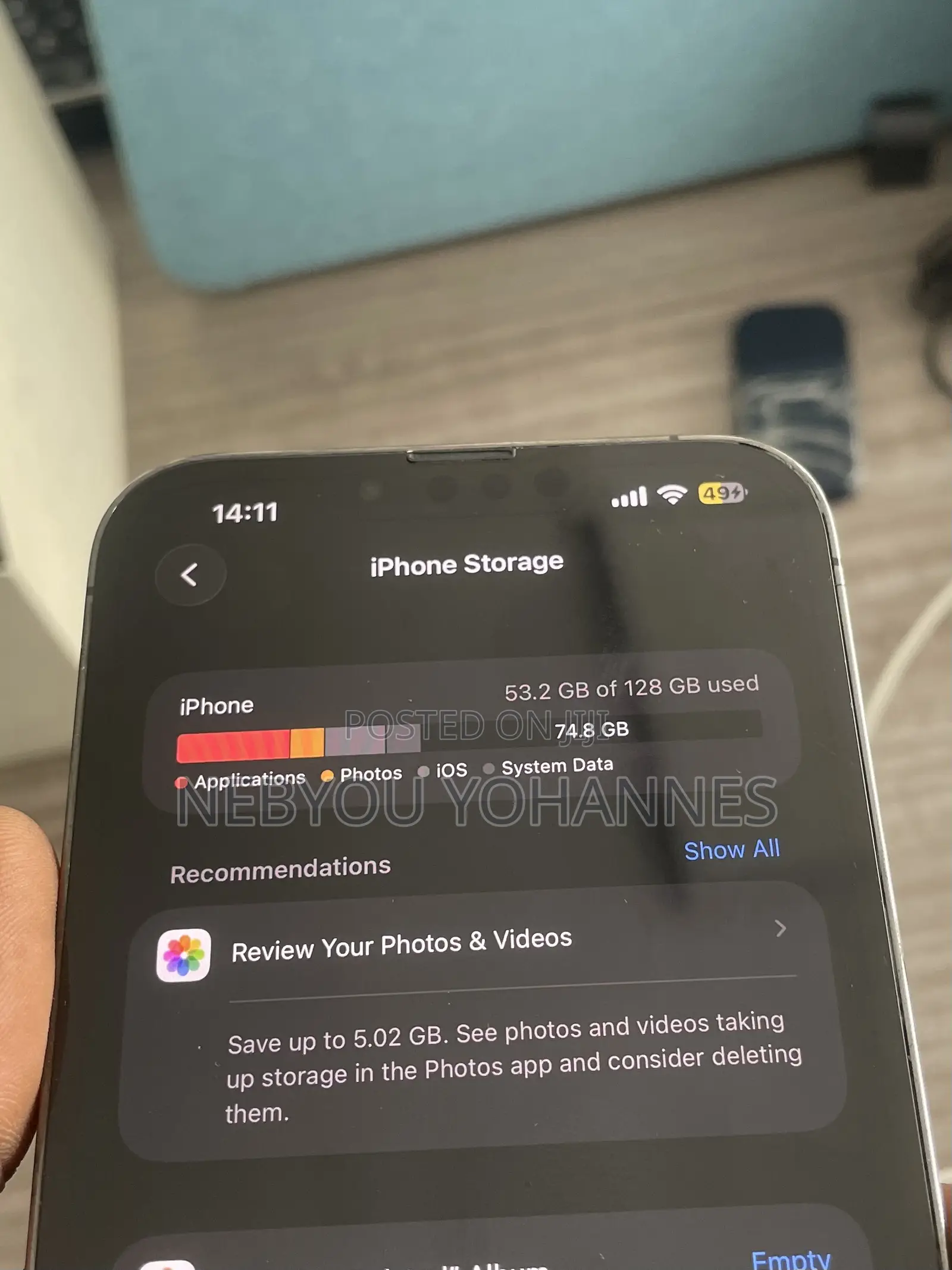 Apple iPhone 13 Pro Max 128 GB Gray