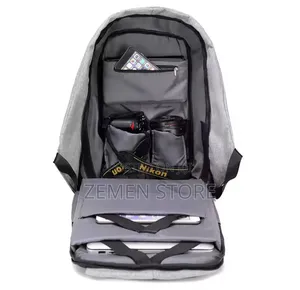 ከስርቆት የሚከላከል ዘመናዊ የላፕቶፕ ቦርሳ | Anti-theft Laptop Backpack With Usb
