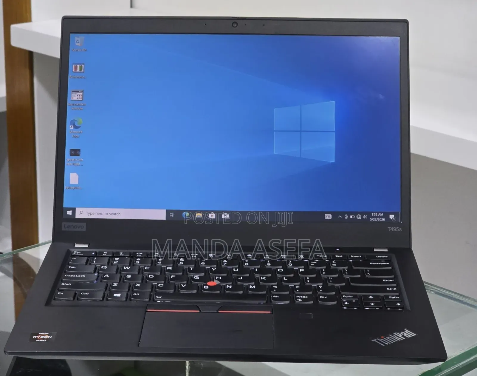 New Laptop Lenovo ThinkPad t495s 16GB AMD Ryzen 7 SSD 512GB