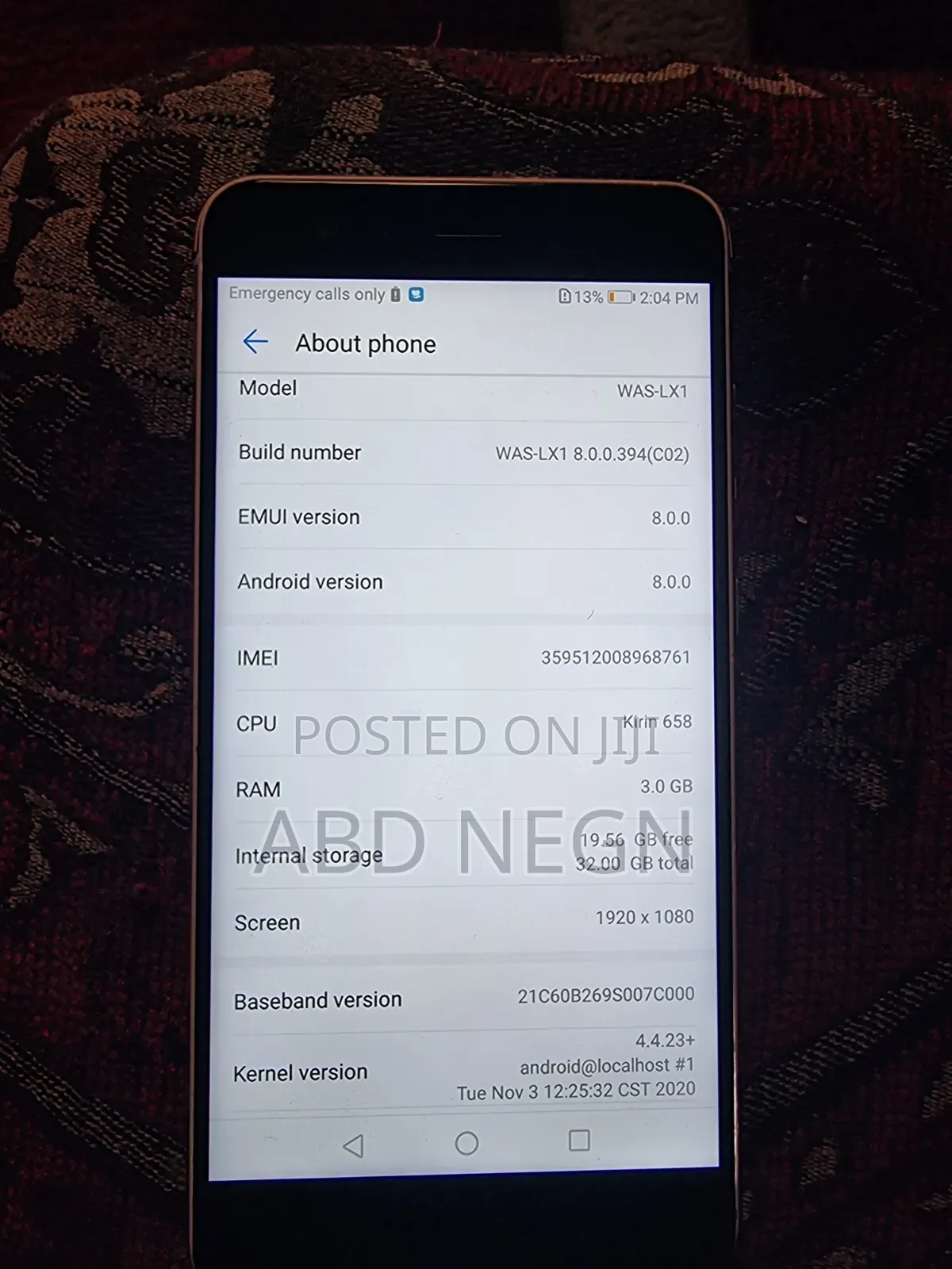 Huawei P10 Lite 32 GB Black