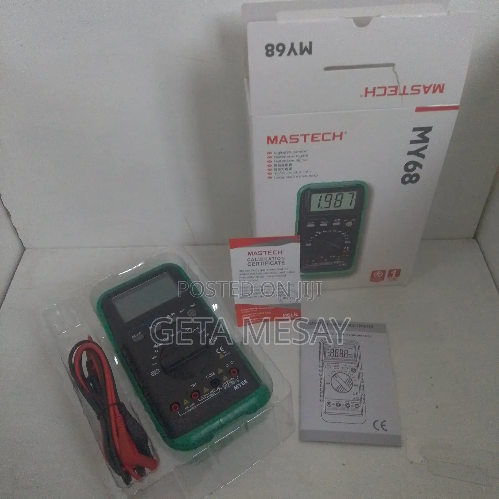 Mastech My68 Auto-Ranging Digital Multimeter