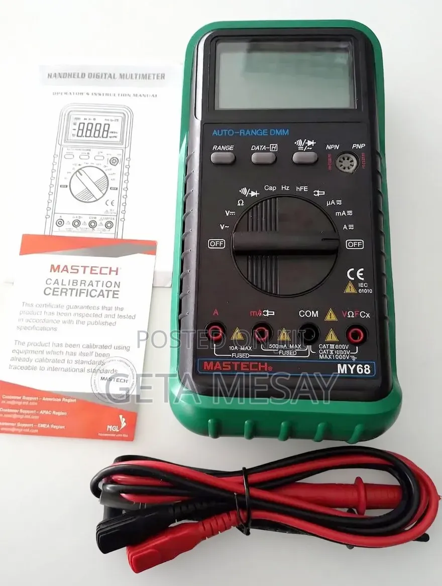 Mastech My68 Auto-Ranging Digital Multimeter
