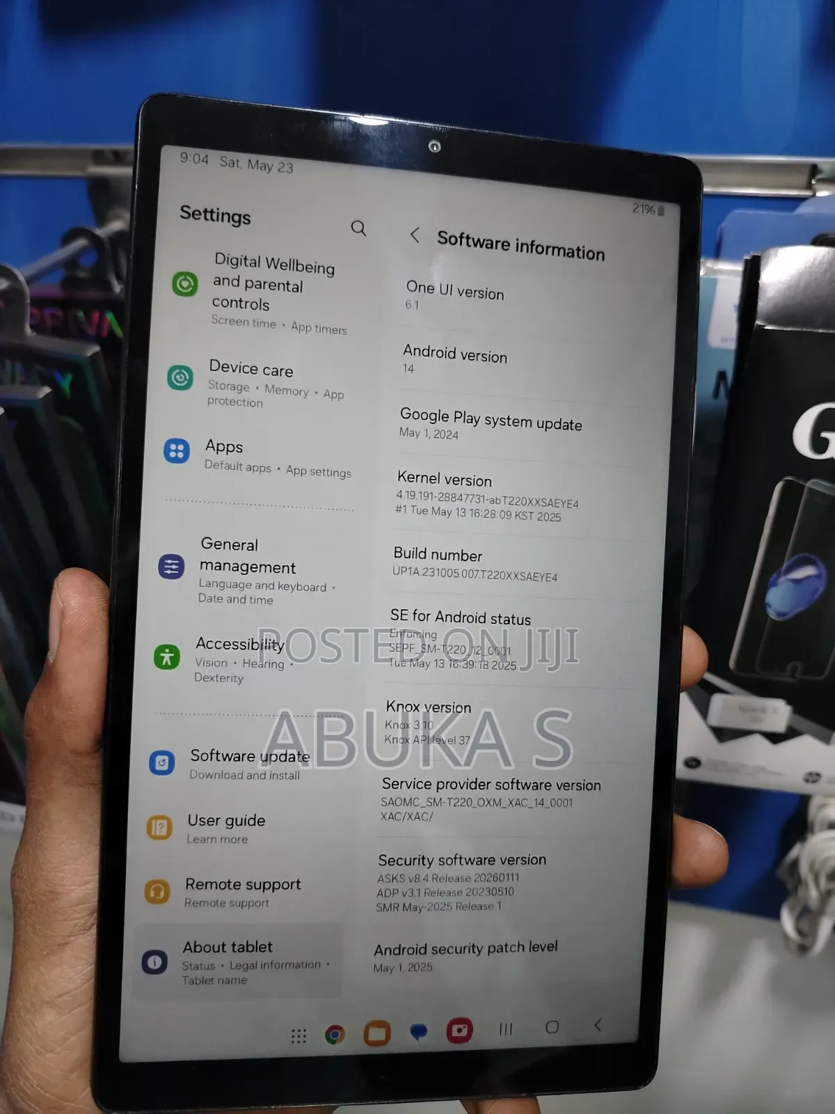 Samsung Galaxy Tab A7 Lite 32 GB Gray