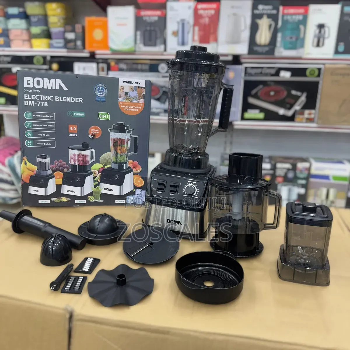 Boma 6 in 1 Multipurpose Blender