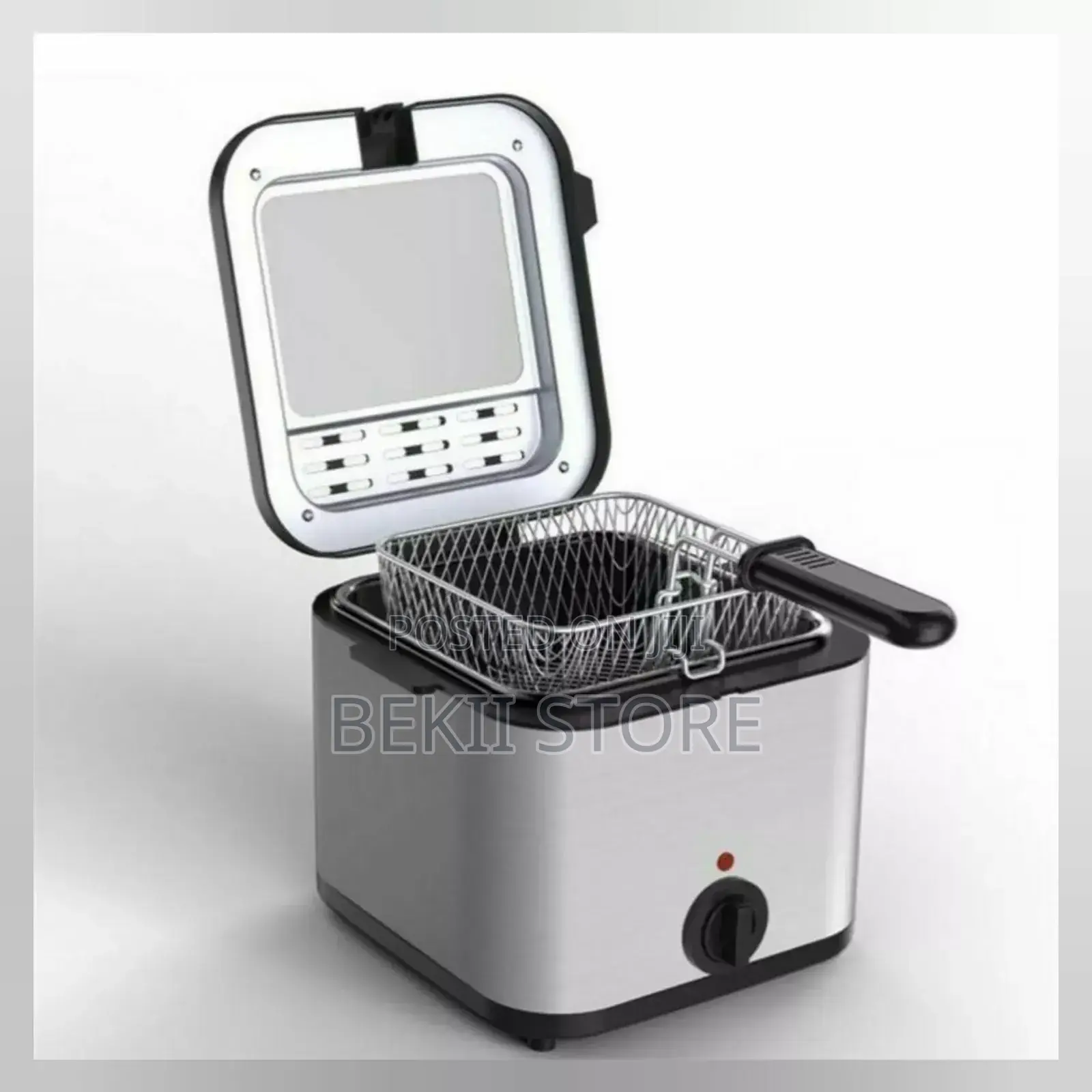 Compact Electric Deep Fryer Multipurpose Home Frying Machine