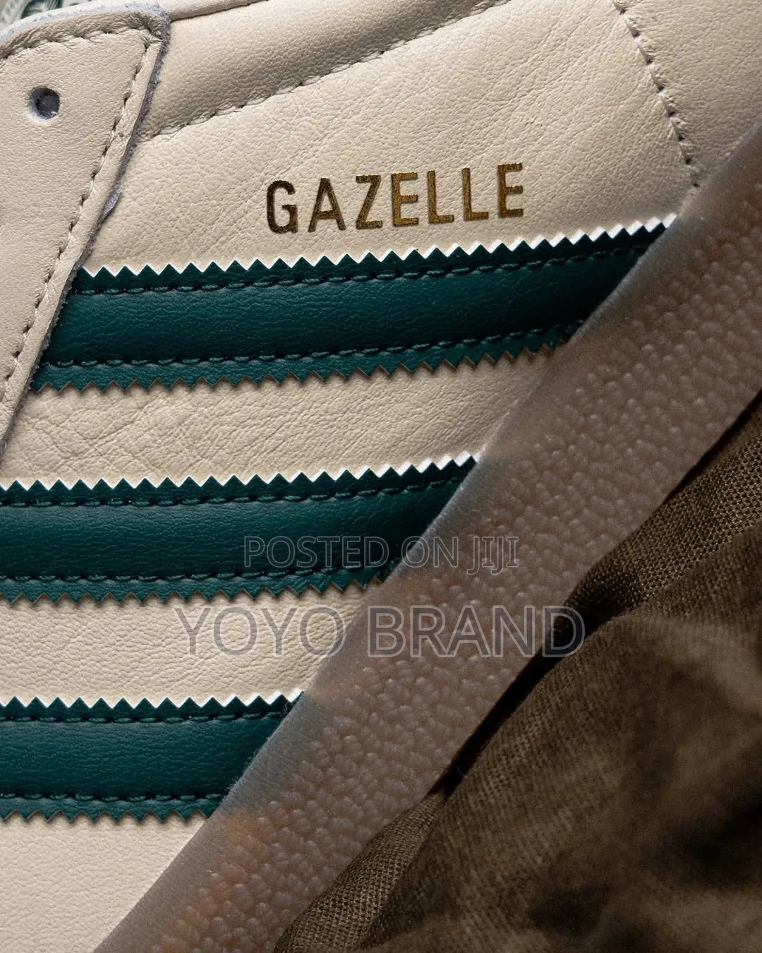 Adidas Gazelle Celtic Fc Cream/Green Unisex Fashion Sneaker