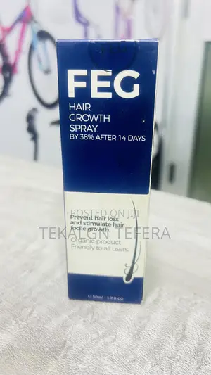 ይህ Feg Hair Growth Spray የፀጉር እድገት ስፕሬይ ነው።