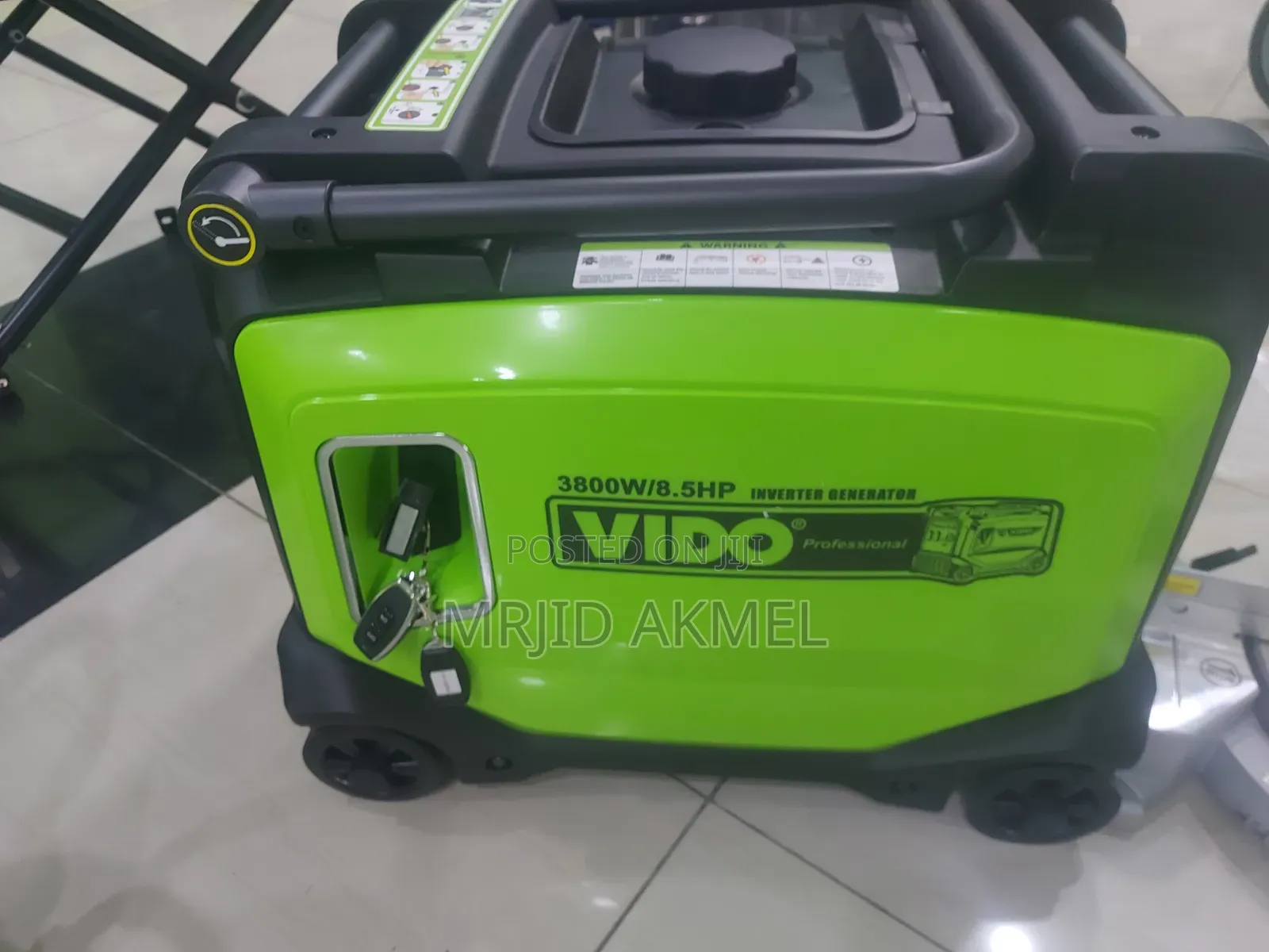 Inverte Gasoline Generator 3800w/8.5hp
