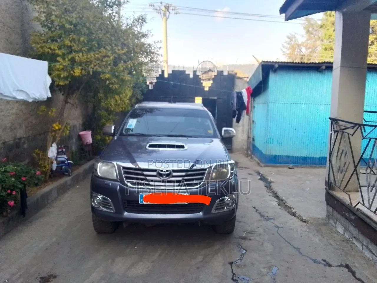 Toyota Hilux 3.0 D-4D 4x4 2012 Gray