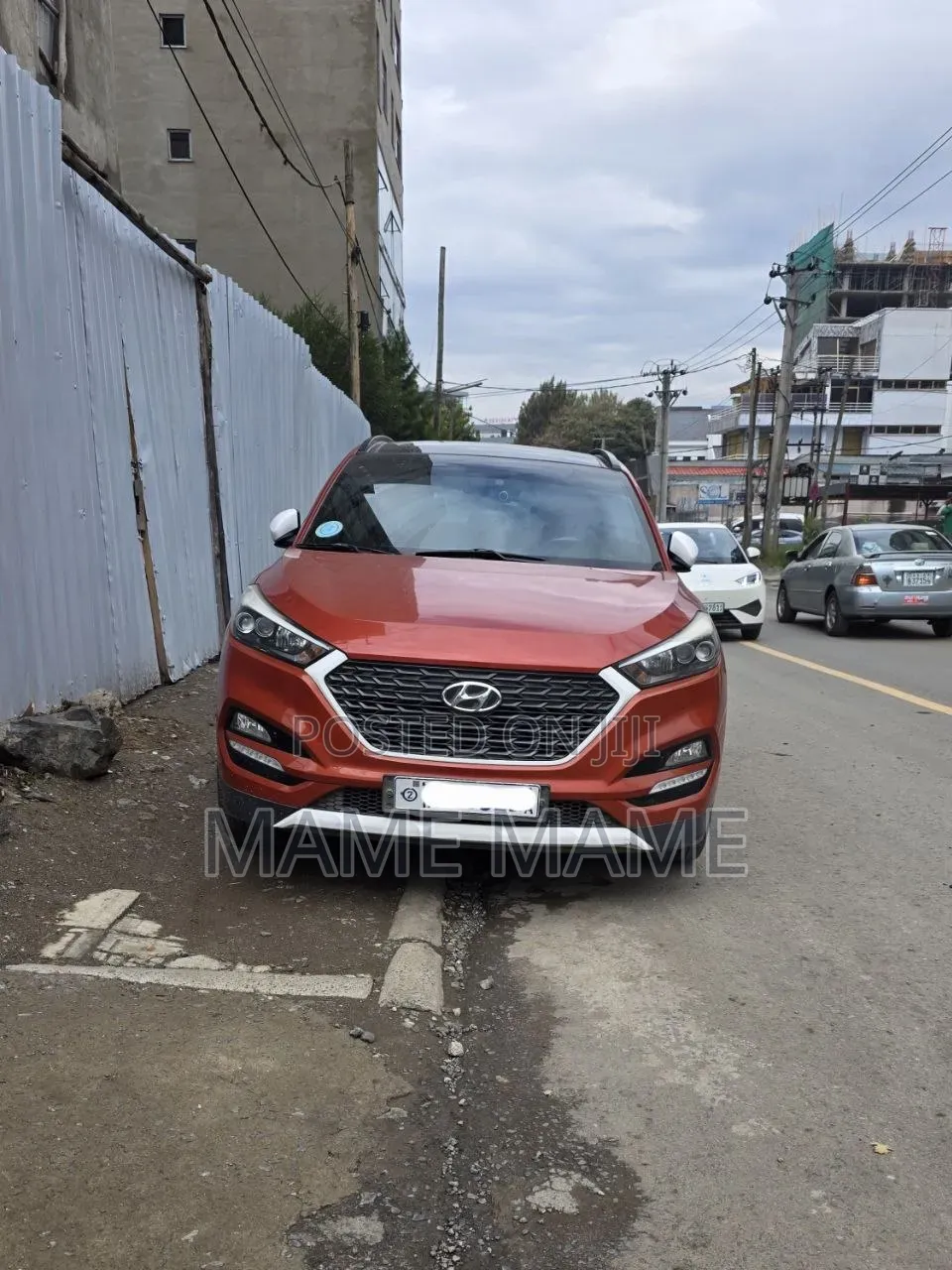 Hyundai Tucson 2017 Red
