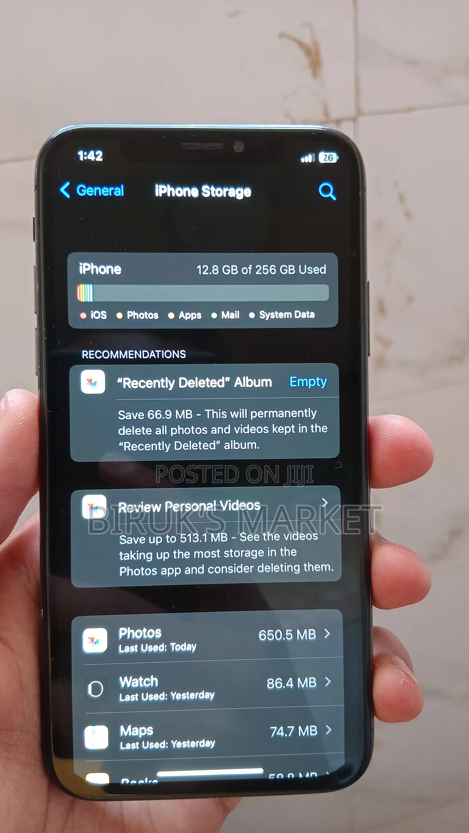 Apple iPhone X 256 GB Bronze
