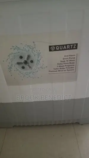 የልብስ ማጠቢያ ማሽን (Quartz Semi Automatic Washing Machine)