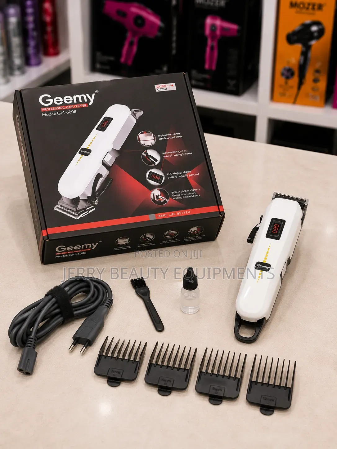 Geemy6008 Cordless Hair Clipper