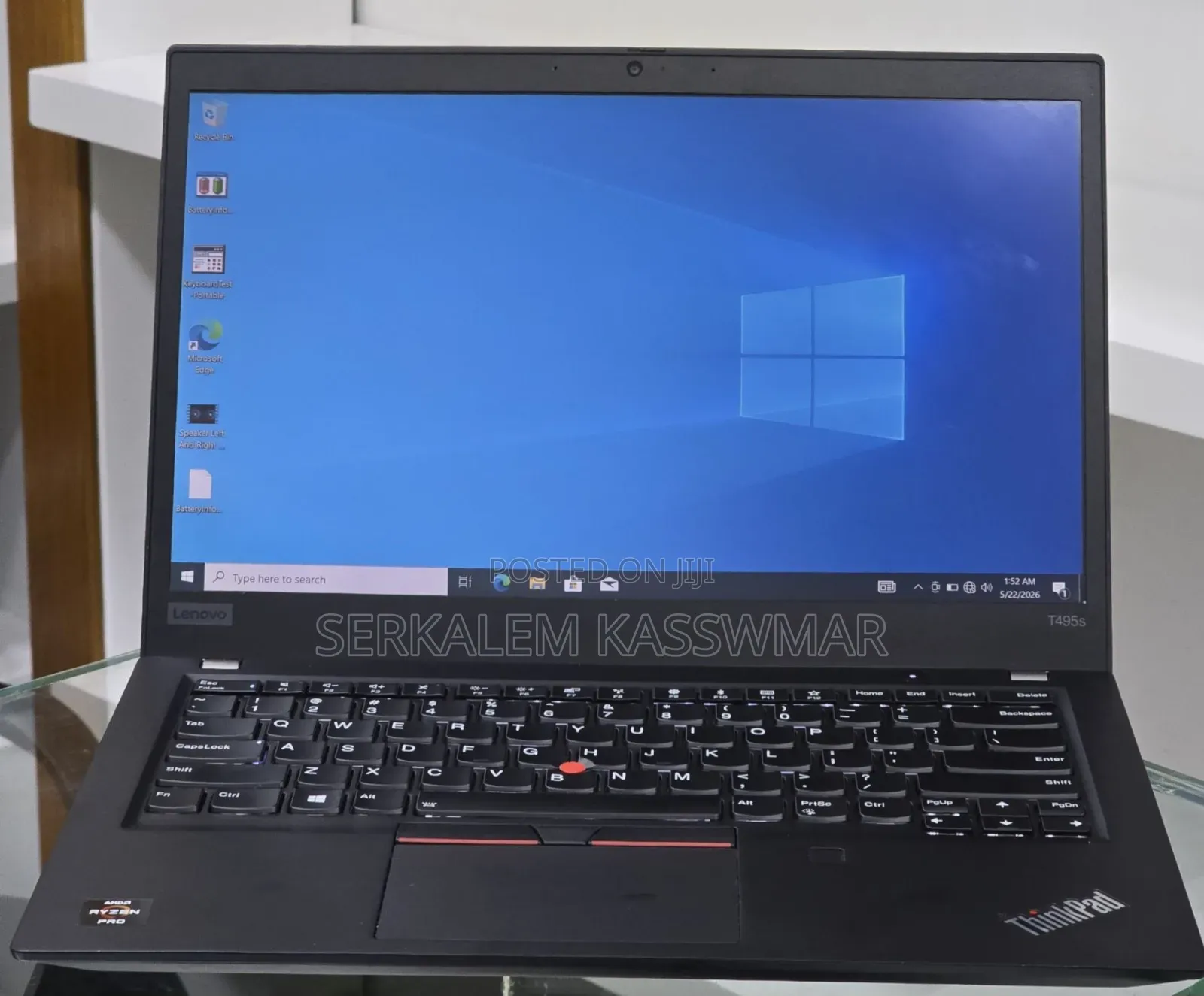 New Laptop Lenovo ThinkPad t495s 16GB AMD Ryzen 7 SSD 512GB