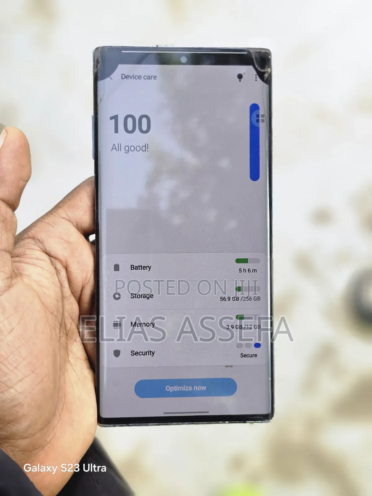 Samsung Galaxy Note 10 Plus 5G 256 GB Blue
