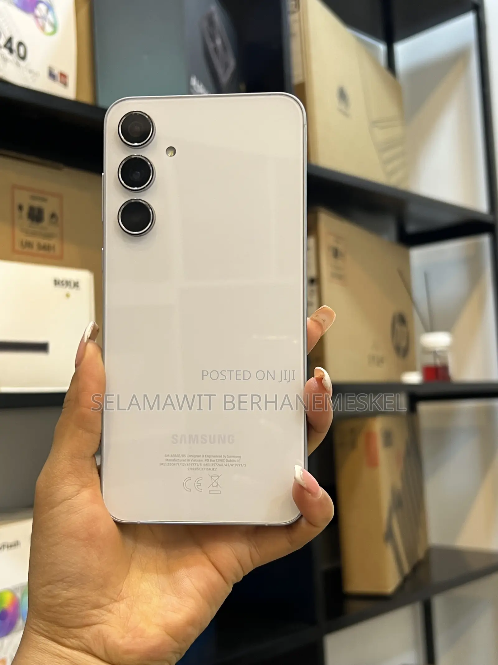New Samsung Galaxy A55 256 GB White