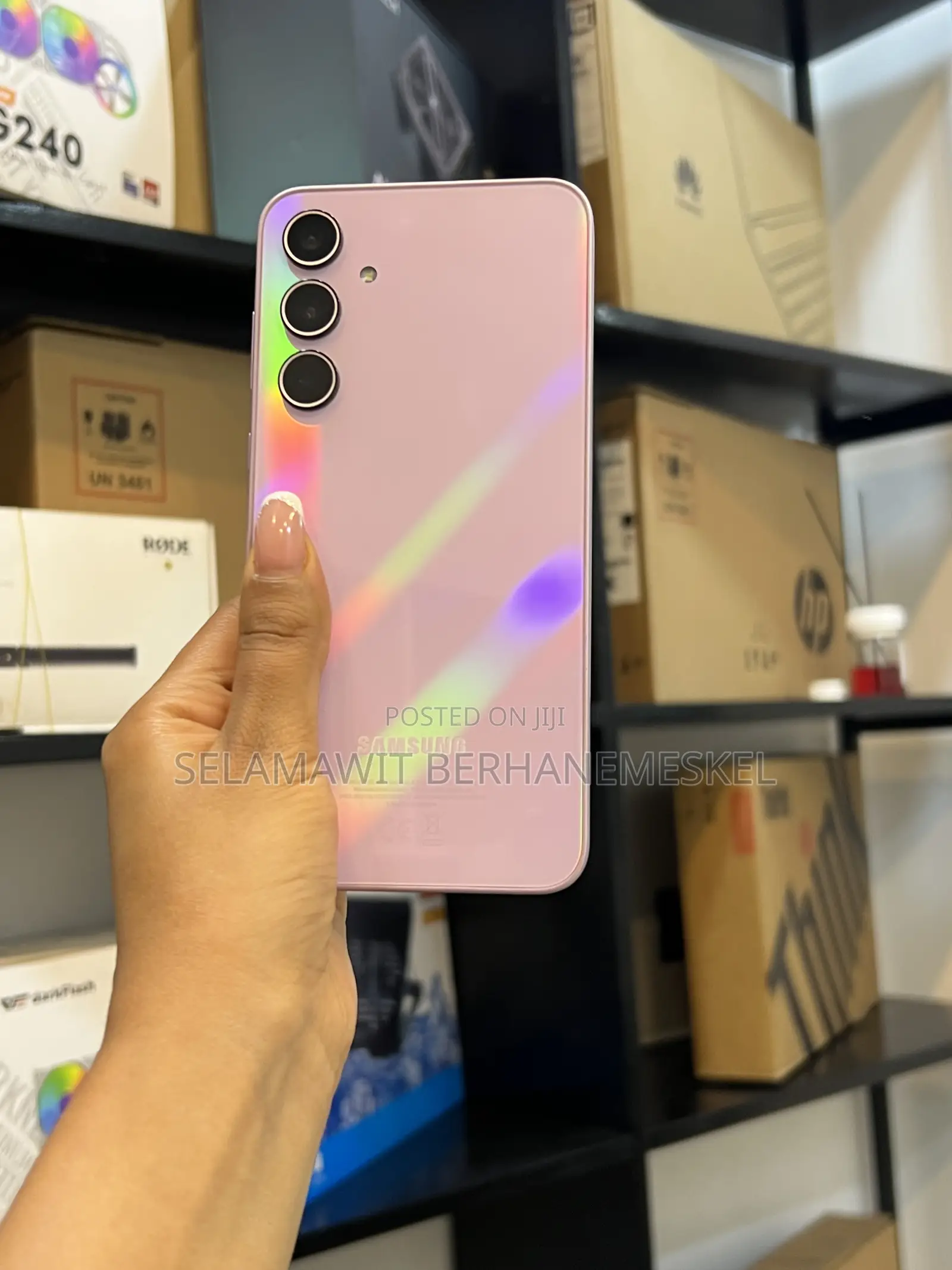 New Samsung Galaxy A35 128 GB Pink
