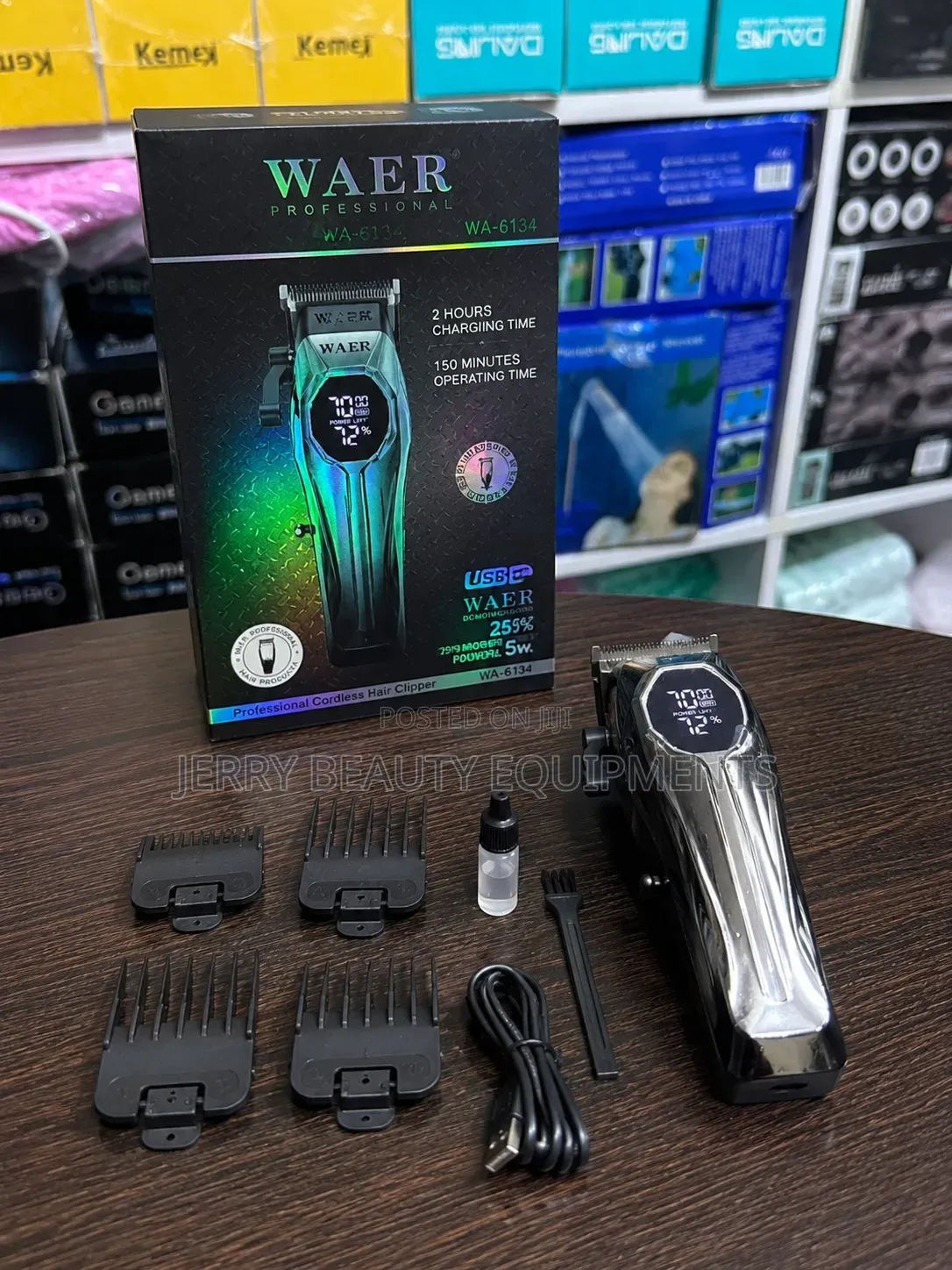 Waer6134 Powerful Hair Clipper