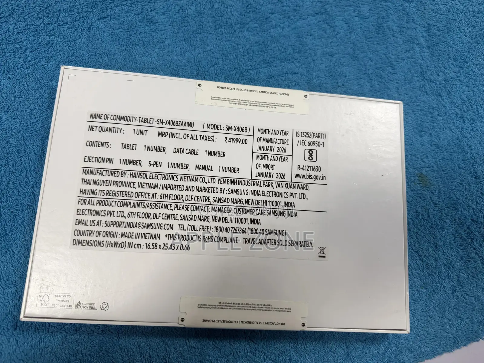 New Samsung Galaxy Tab S10 Lite 128 GB Gray