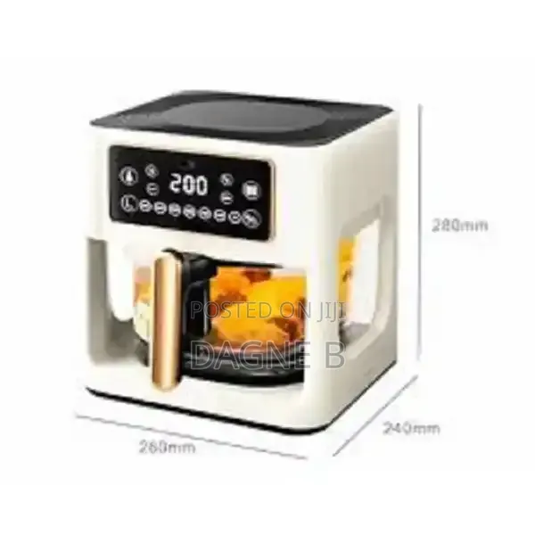 Sutai Branded Air Fryer 8-Liter Capacity. ያለዘይት መጥበሻ