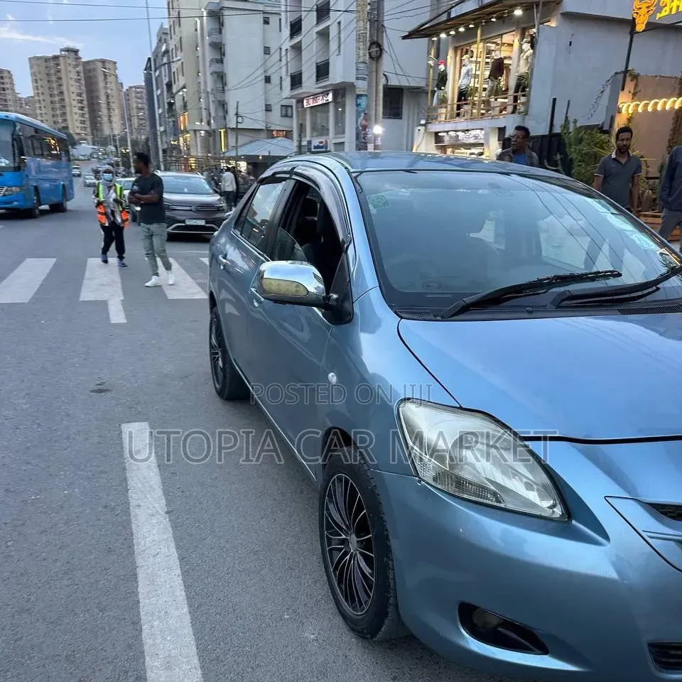 Toyota Yaris 2008 Blue