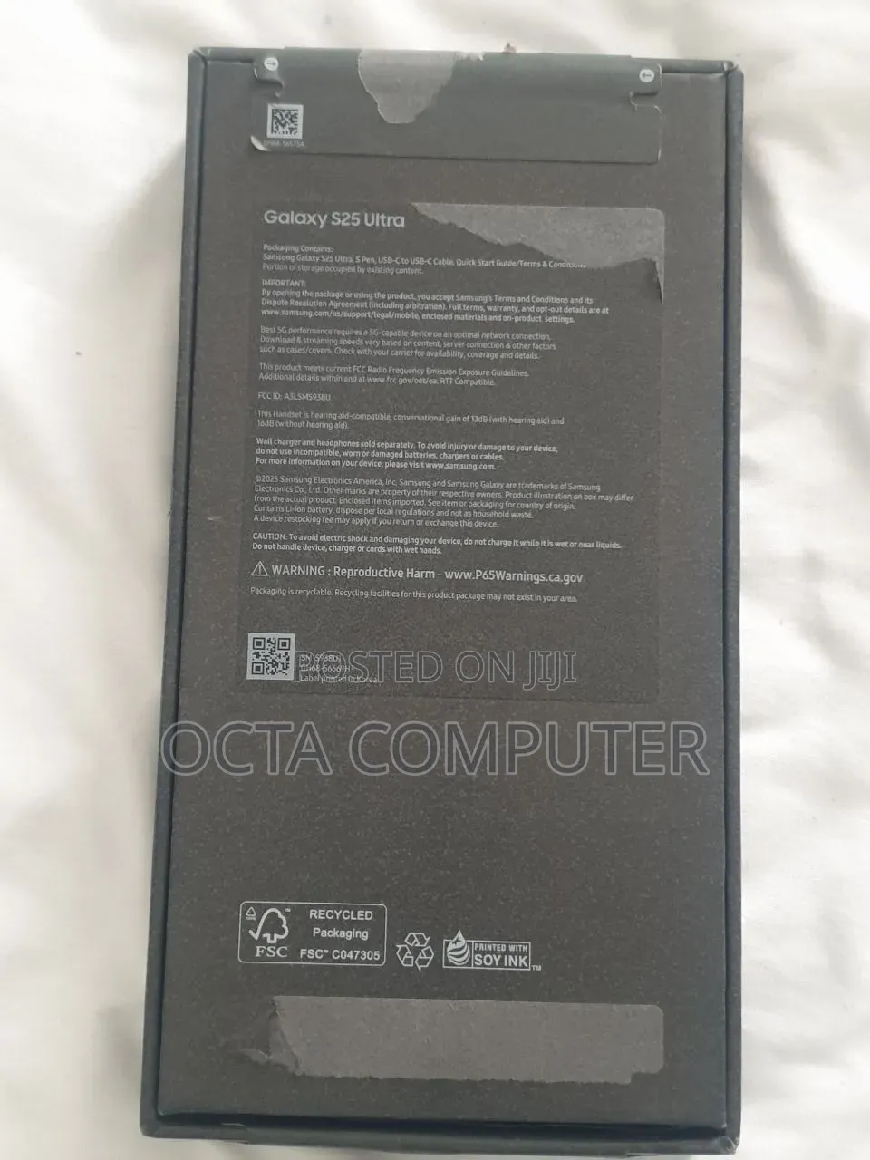 New Samsung Galaxy S25 Ultra 256 GB Black