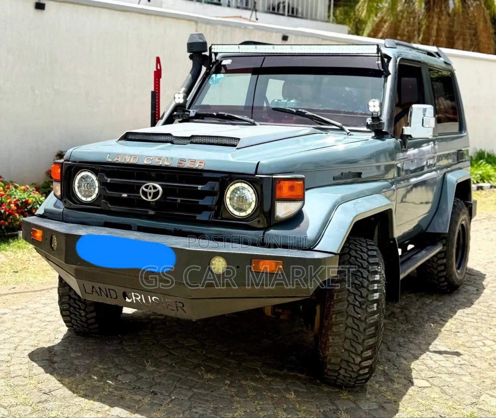 Toyota Land Cruiser 1987 Gray