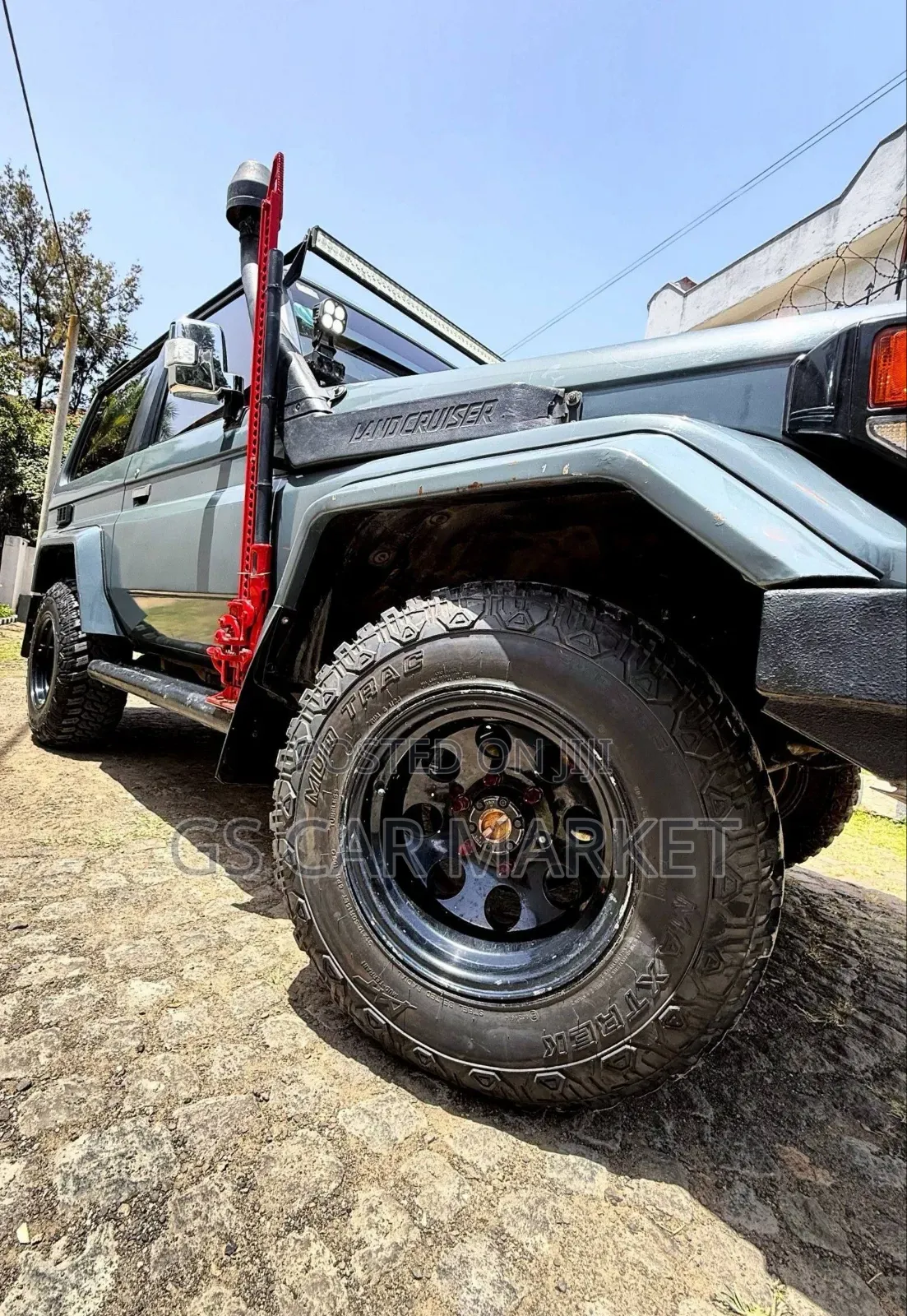 Toyota Land Cruiser 1987 Gray