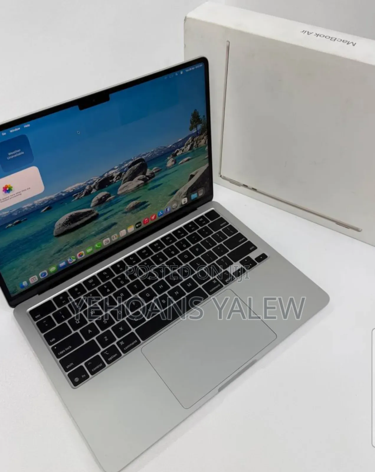 New Laptop Apple MacBook Air 2025 M4 13-inch 16GB Apple M4 SSD 256GB