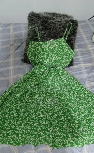 Thrift Green Dress
