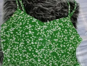 Thrift Green Dress