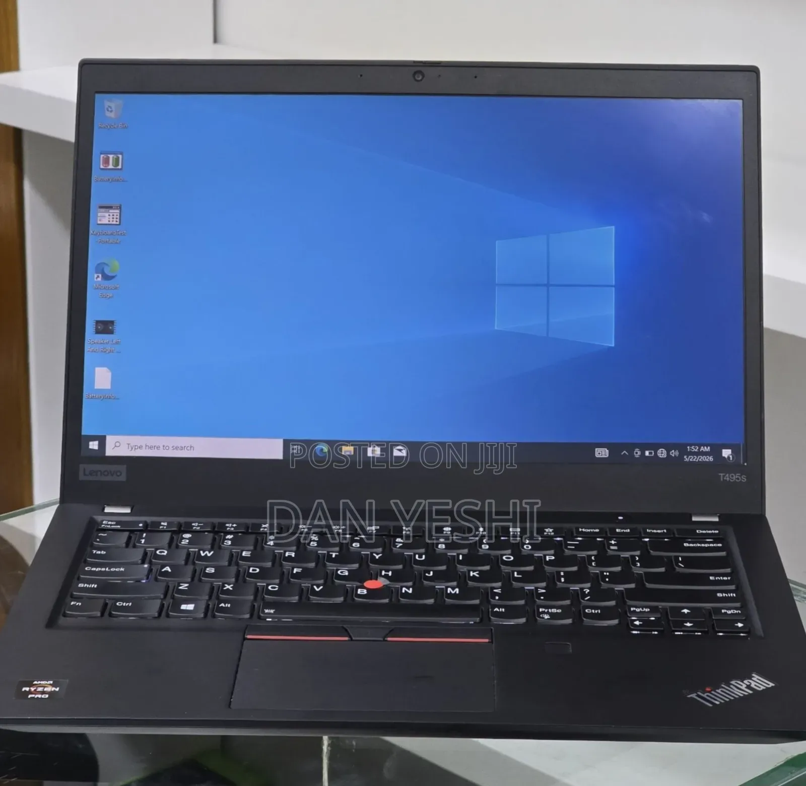 New Laptop Lenovo ThinkPad t495s 16GB AMD Ryzen 7 SSD 512GB