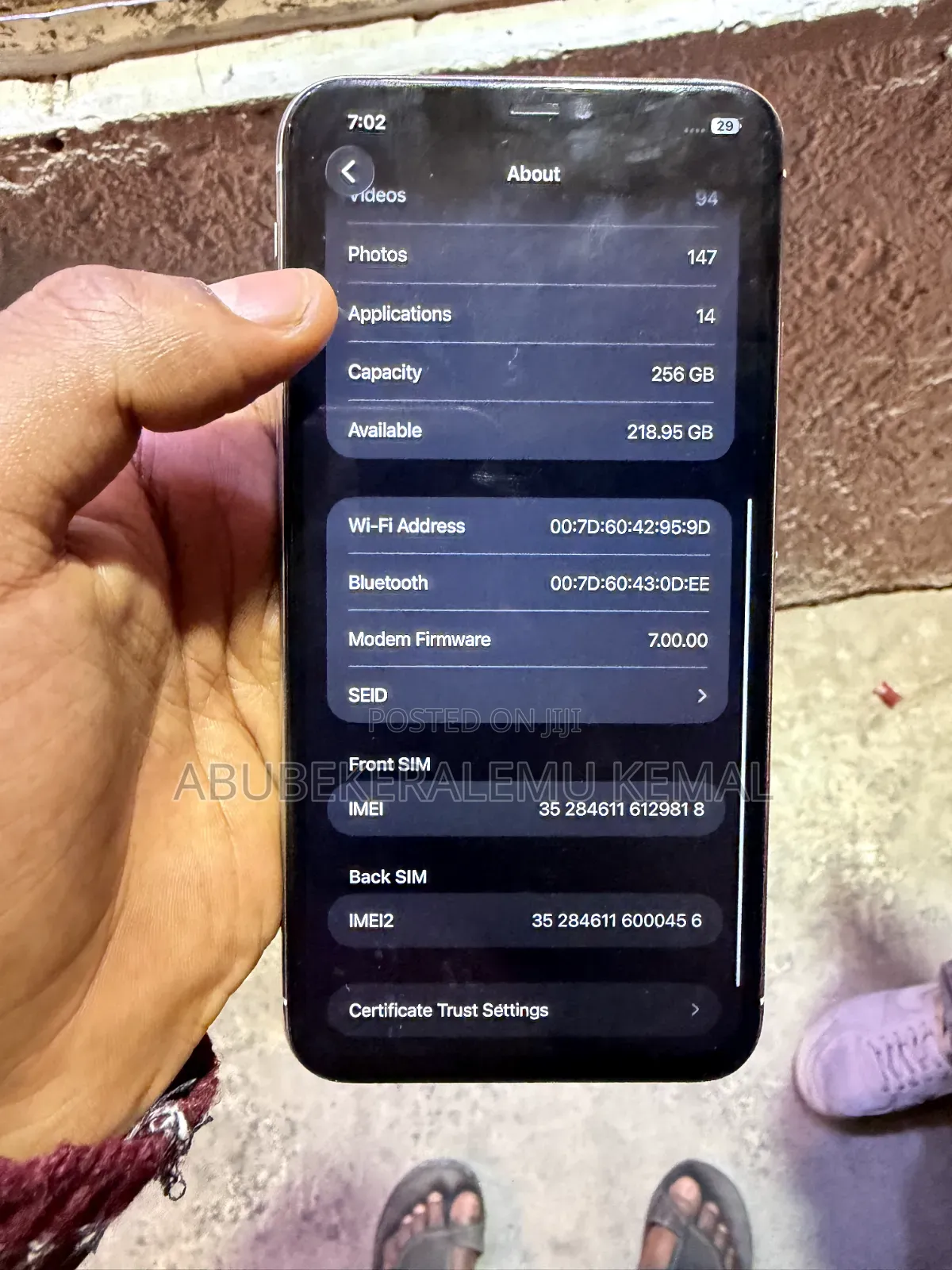 Apple iPhone 11 Pro Max 256 GB Rose Gold