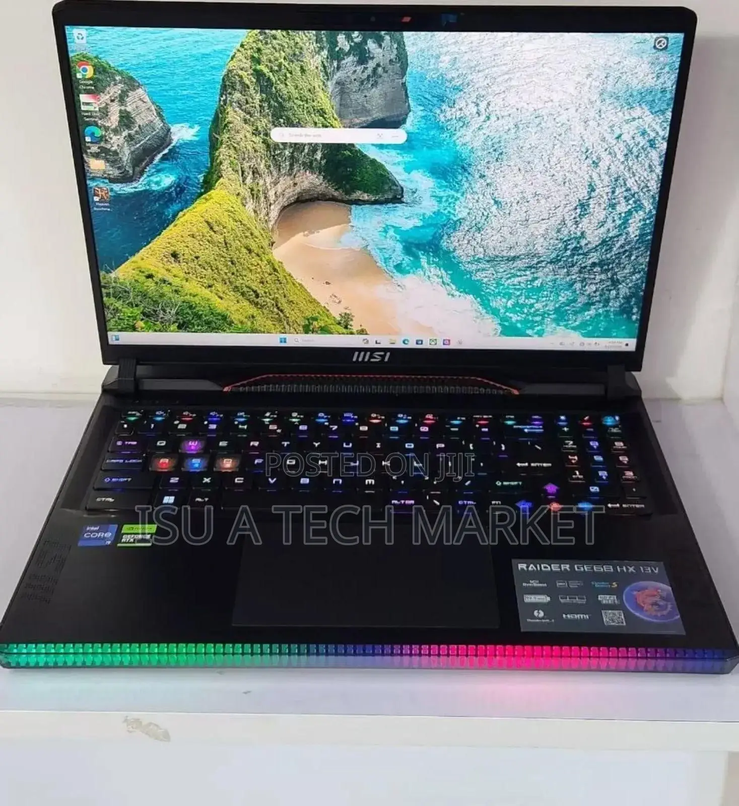 New Laptop MSI GF63 32GB Intel Core i9 SSD 1T