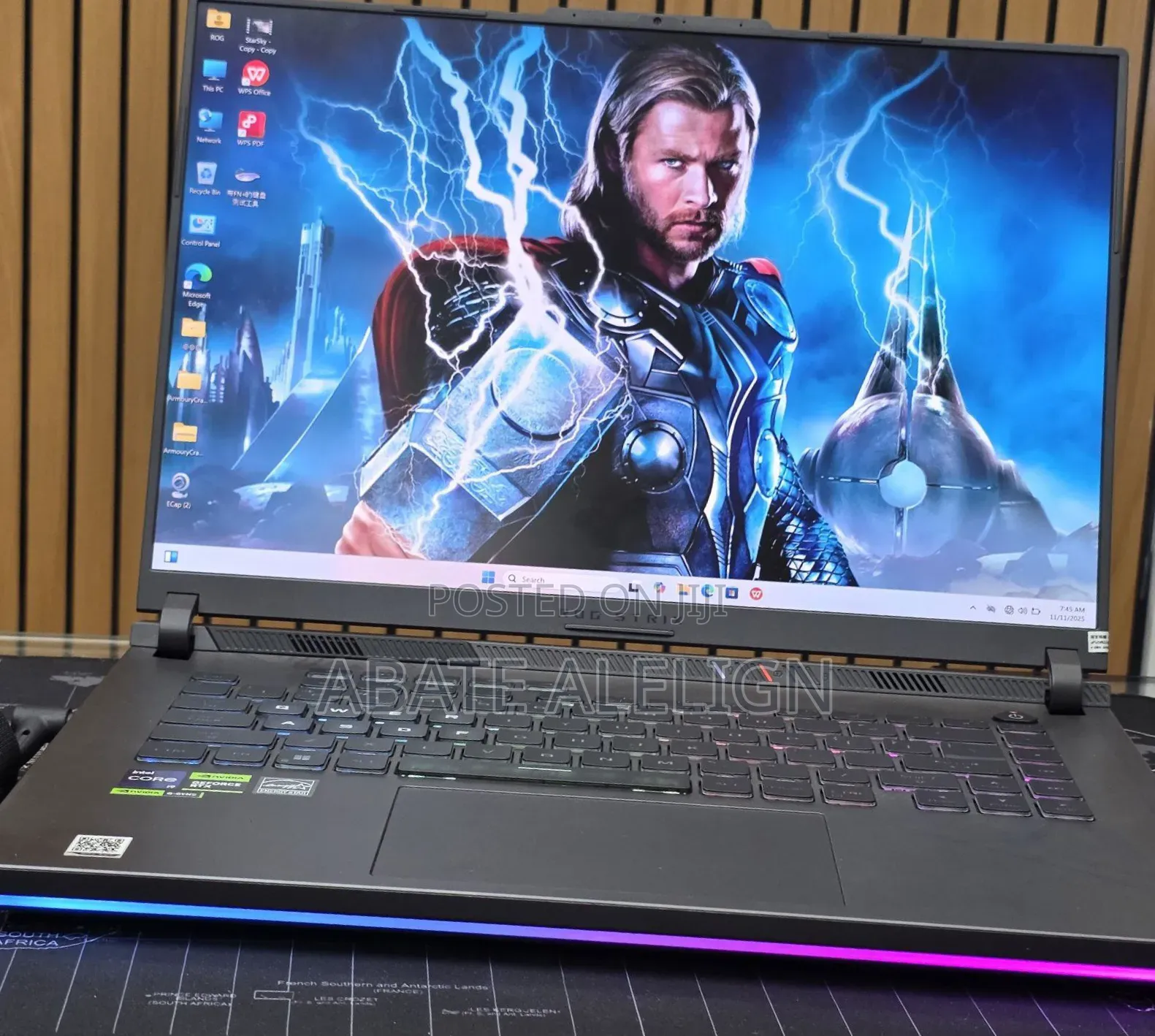 New Laptop Asus ROG Strix G15 16GB Intel Core i9 SSD 1T