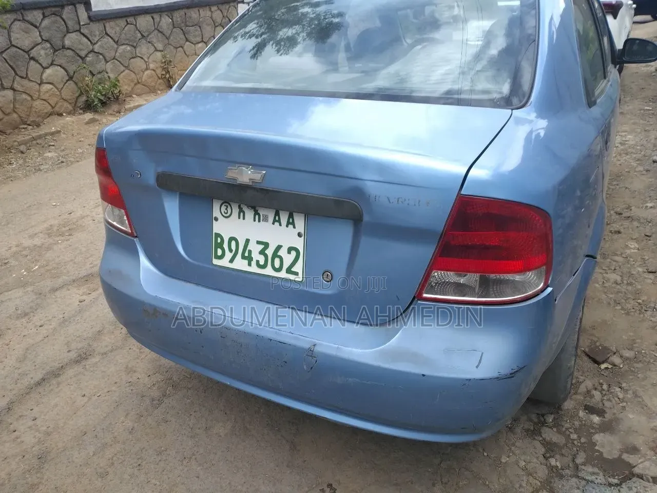 Chevrolet Aveo 2005 Blue