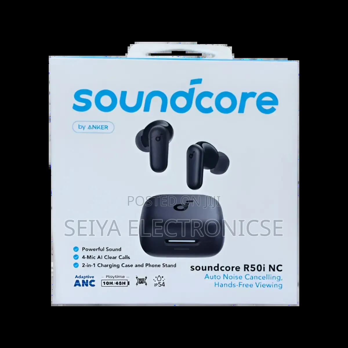 Anker Soundcore R50i Nc Noise-Cancelling Wireless Earbuds.