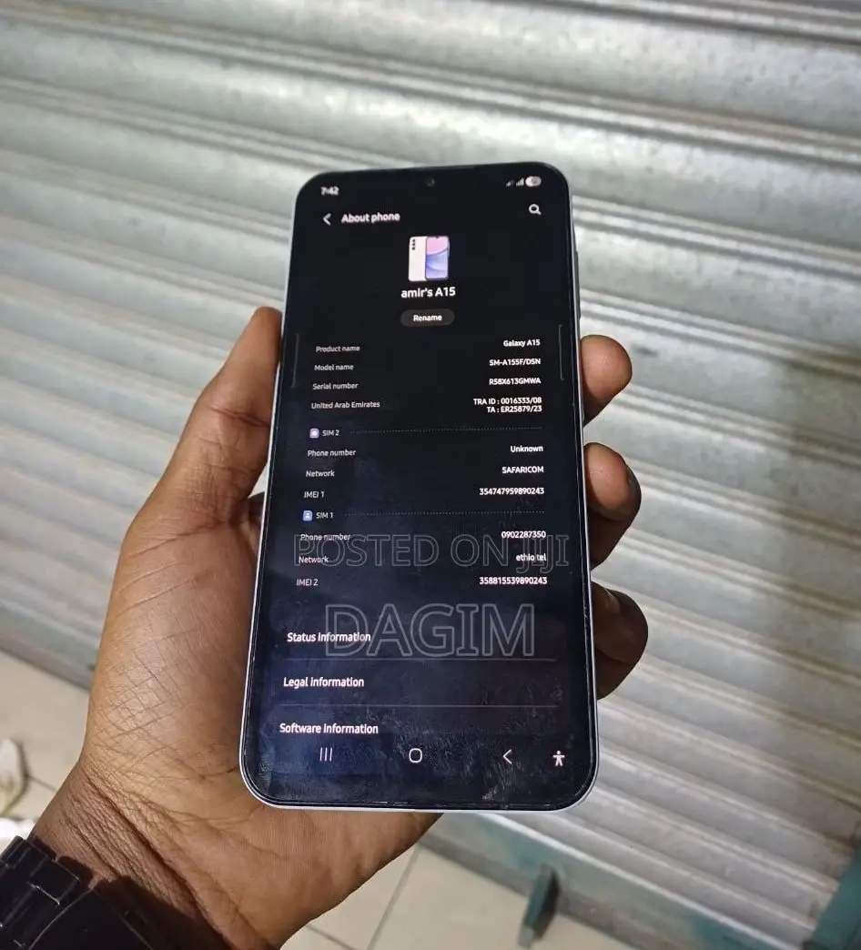 Samsung Galaxy A15 128 GB White
