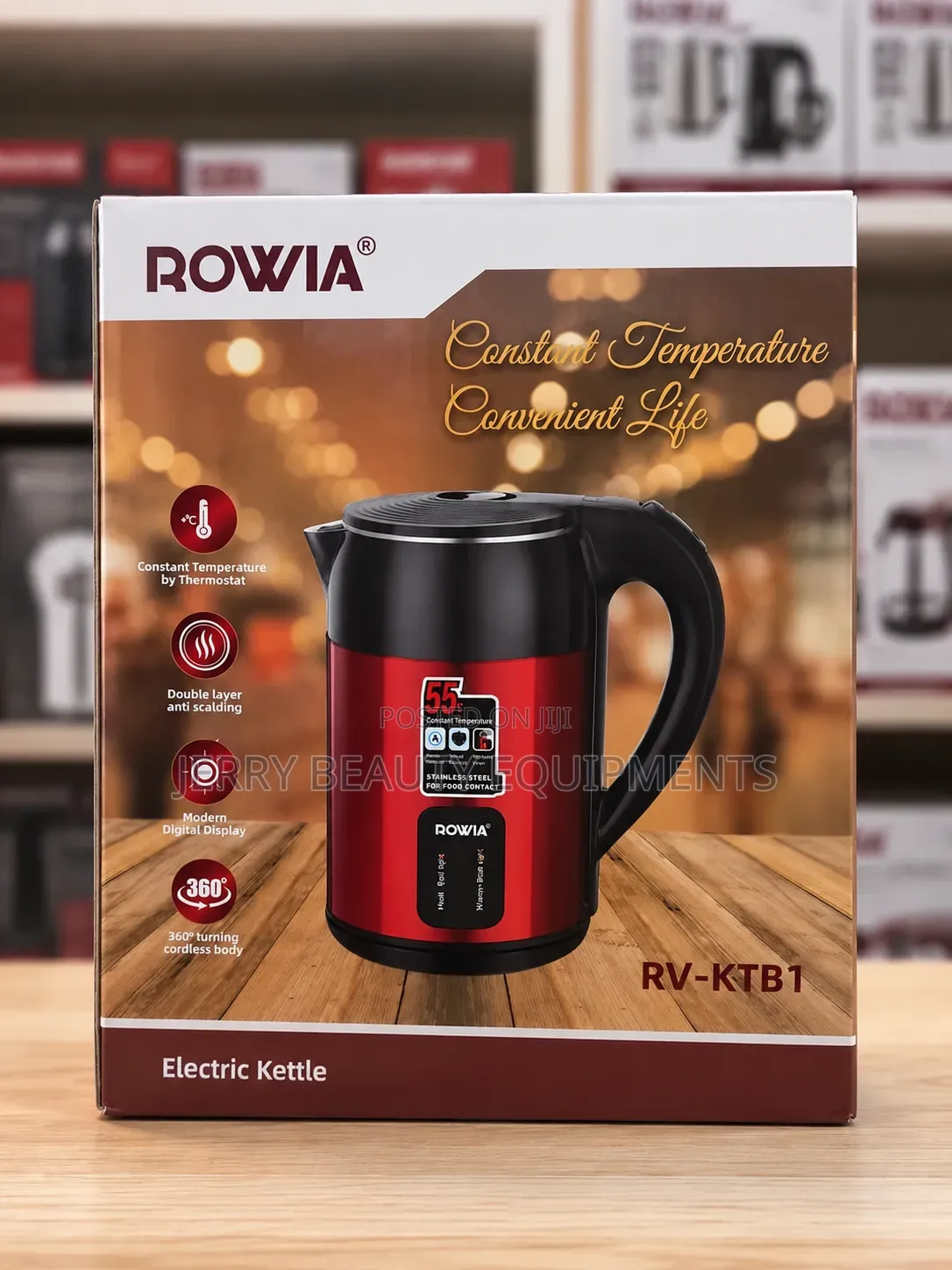 Rowia 1.8l Electric Kettle- Boiler