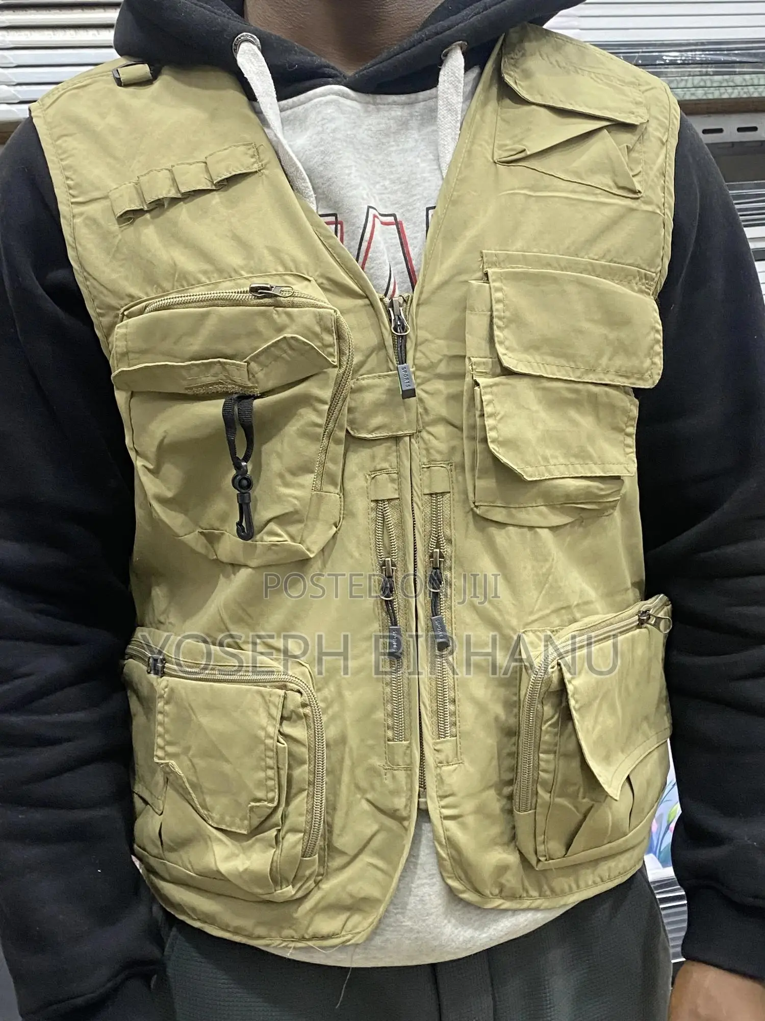 Camera Man Vest Color Options