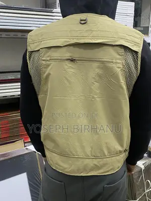 Camera Man Vest Color Options