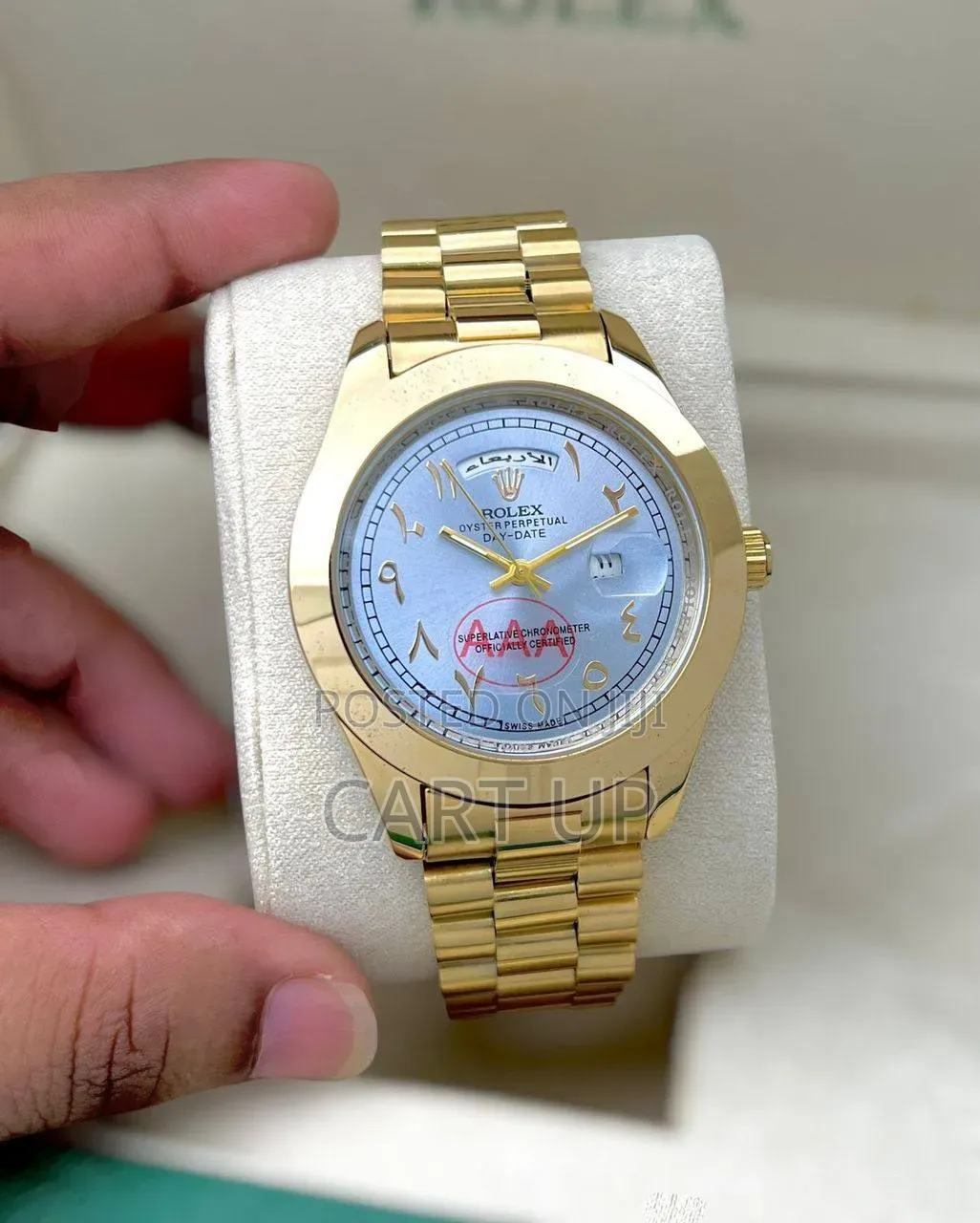 Rolex Arabic Numeral Men's Quality Watch